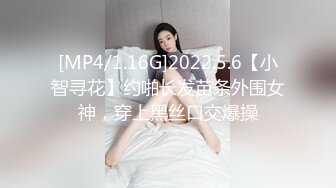 [MP4/1.16G]2022.5.6【小智寻花】约啪长发苗条外围女神，穿上黑丝口交爆操