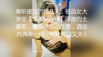 兼职援交的那几天，极品女大学生【柔柔早点睡】深夜约土豪哥，豪车停路边车震，酒店内再来一炮，蜜桃臀白又大 (4)