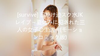 [survive] 日焼け迹スク水JKレイプ～夏休みに犯された三人の女子〇生达～(モーションコミック版)