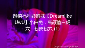 颜值福利姬嫩妹【DreamlikeUwU】小白兔，高颜值白虎穴，粉奶粉穴 (1)