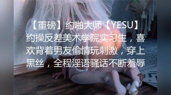 【重磅】约啪大师【YESU】约操反差美术学院实习生，喜欢背着男友偷情玩刺激，穿上黑丝，全程淫语骚话不断羞辱