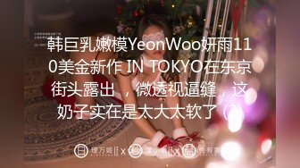 韩巨乳嫩模YeonWoo妍雨110美金新作 IN TOKYO在东京街头露出 ，微透视逼缝，这奶子实在是太大太软了 (2)