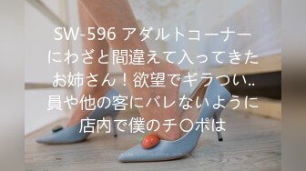 SW-596 アダルトコーナーにわざと間違えて入ってきたお姉さん！欲望でギラつい..員や他の客にバレないように店內で僕のチ〇ポは